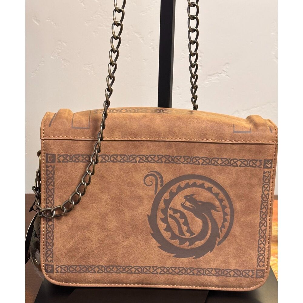 NWT Hot Topic How To Train Your Dragon Hiccup's Journal Crossbody Bag